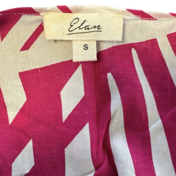 Elan Resortwear Maxi Dress Swim Slit Cover Up Pink Beach Boho Pool S - Picture 9 of 14